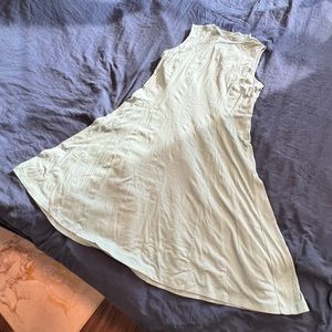 Uniqlo Halter Dress - Green/Teal